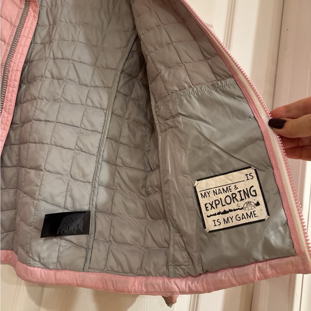 The North Face Light Pink Quilted Jacket
Size 10/12 - Picture 3 of 14